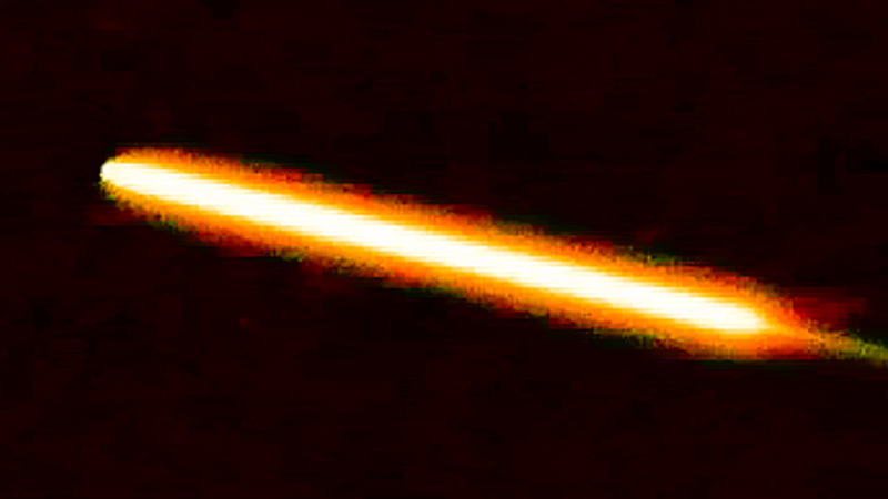 2-06-2021 UFO Red Cigar Band of Light WARP Flyby 2000mm FSIR RGBYCML Analysis D